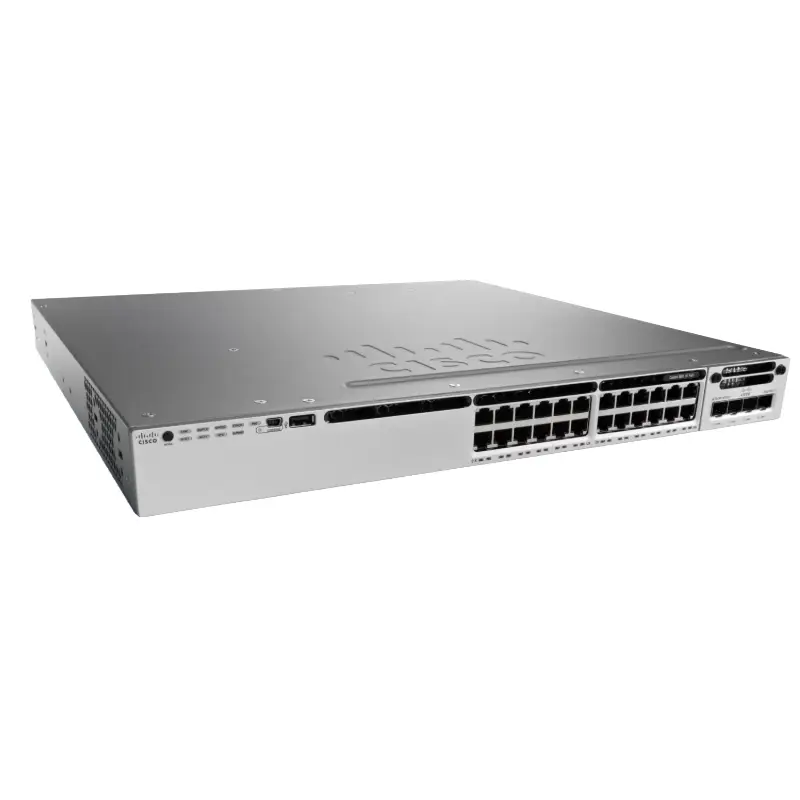 C1-WS3850-24P/K9 Cisco Catalyst 3850 24 Ports PoE Ethernet Switch