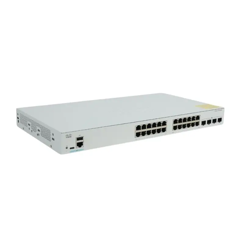 C1300-24FP-4X Cisco PoE+ Managed Switches with 4 X 10 Gigabit SFP+