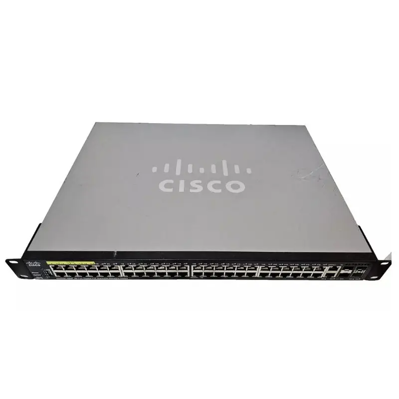 SG350X-48PV-K9-RF Cisco 48-Port Uplinks Managed Ethernet Network Switch