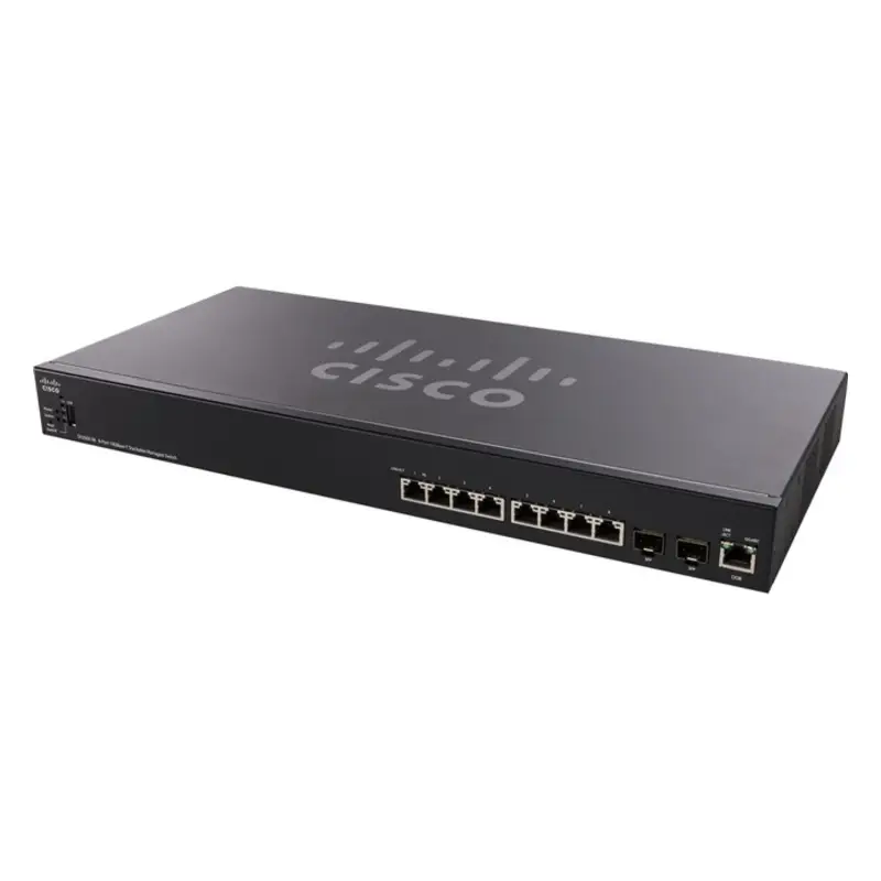SX350X-08-K9-RF Cisco 350X Series 8-Port Stackable Managed Switch
